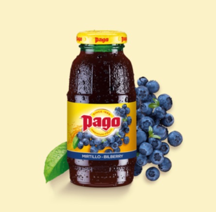 Pago Succo di Frutta, Mela 100%, Bottiglia Vetro Monodose 20 Cl